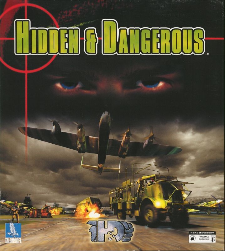 Hidden & Dangerous box art for Sega Dreamcast
